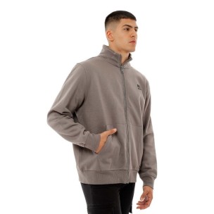 Ανδρική Ζακέτα με Κουκούλα Be:Nation Logo Full Zip Mock Neck 07302402 (Charcoal)