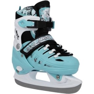 Αυξομειούμενα Πατίνια Rollers Nils Extreme Σέτ 4 σε 1 NH 10905 Γαλάζιο (Size 39-42)