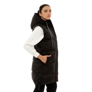 Γυναικείο Αμάνικο Μπουφάν Be:Nation Long Vest Puffer Jacket 08102402-01 (Black)