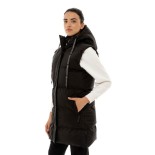 Γυναικείο Αμάνικο Μπουφάν Be:Nation Long Vest Puffer Jacket 08102402-01 (Black)