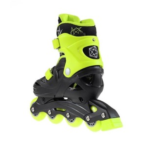 Αυξομειούμενα Πατίνια Roller Nils Extreme In-Line Skates Μαύρο/Λαχανί NJ/NA 0321
