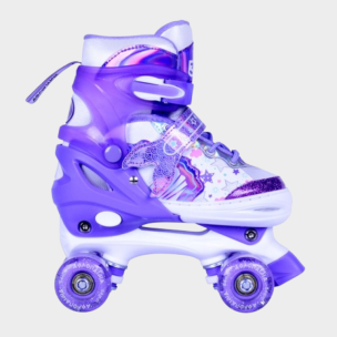 Αυξομειούμενα Roller Skates Αθλοπαιδιά, Λιλά 002.10322/LP (Size 31-34)