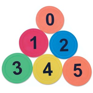 Σημάδια με νούμερα (6 τμχ.) (99300)