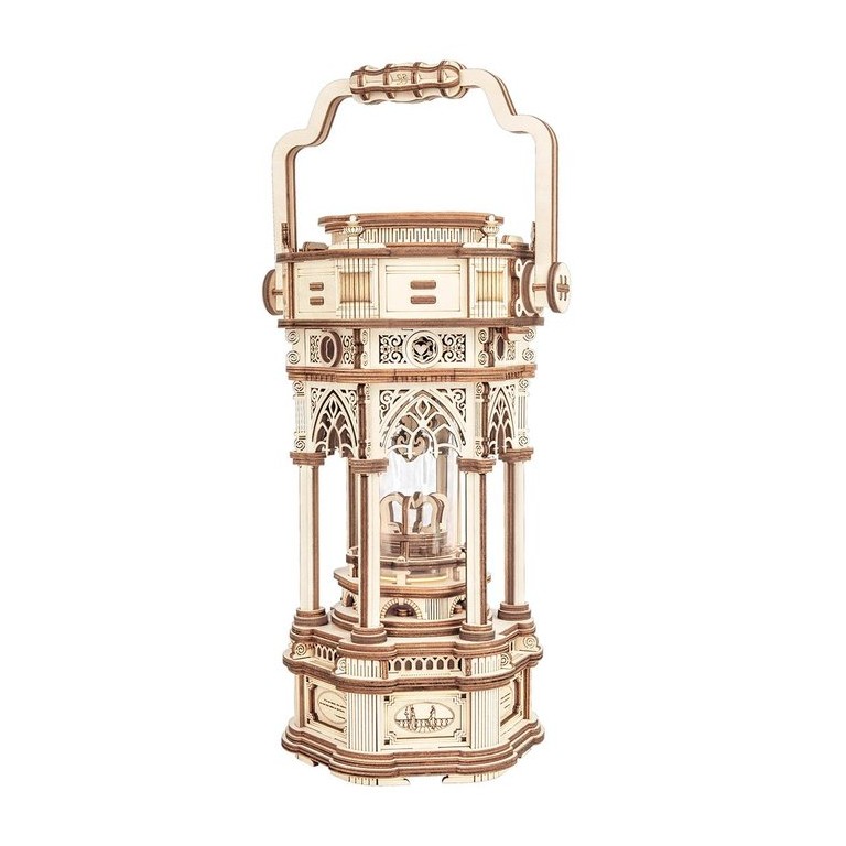Ξύλινο Πάζλ Rokr Victorian Lantern Mechanical Music Box AMK61