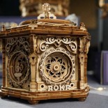 Ξύλινο Πάζλ Rokr Secret Garden DIY Mechanical Music Box AMK52