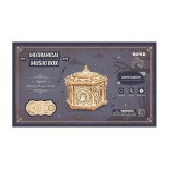 Ξύλινο Πάζλ Rokr Secret Garden DIY Mechanical Music Box AMK52