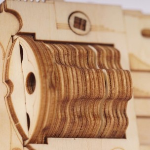 Ξύλινο Πάζλ Rokr Corsac M60 Gun Toy 3D Wooden Puzzle LQ401