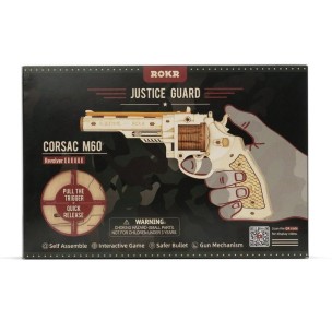 Ξύλινο Πάζλ Rokr Corsac M60 Gun Toy 3D Wooden Puzzle LQ401