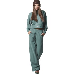 Γυναικείο παντελόνι φόρμας Body Action Women's Bell Pants 021447-07B-PINE GREEN