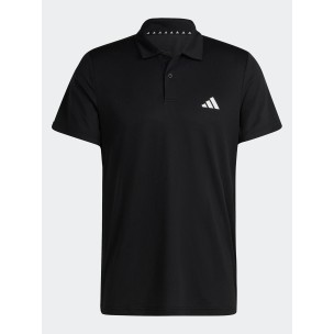 Ανδρικό T-Shirt Polo TR-ES BASE POLO IB8103 BLACK/WHITE