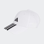 Αθλητικό καπέλο Adidas BBALL 3S CAP NL JE5652 WHITE/BLACK