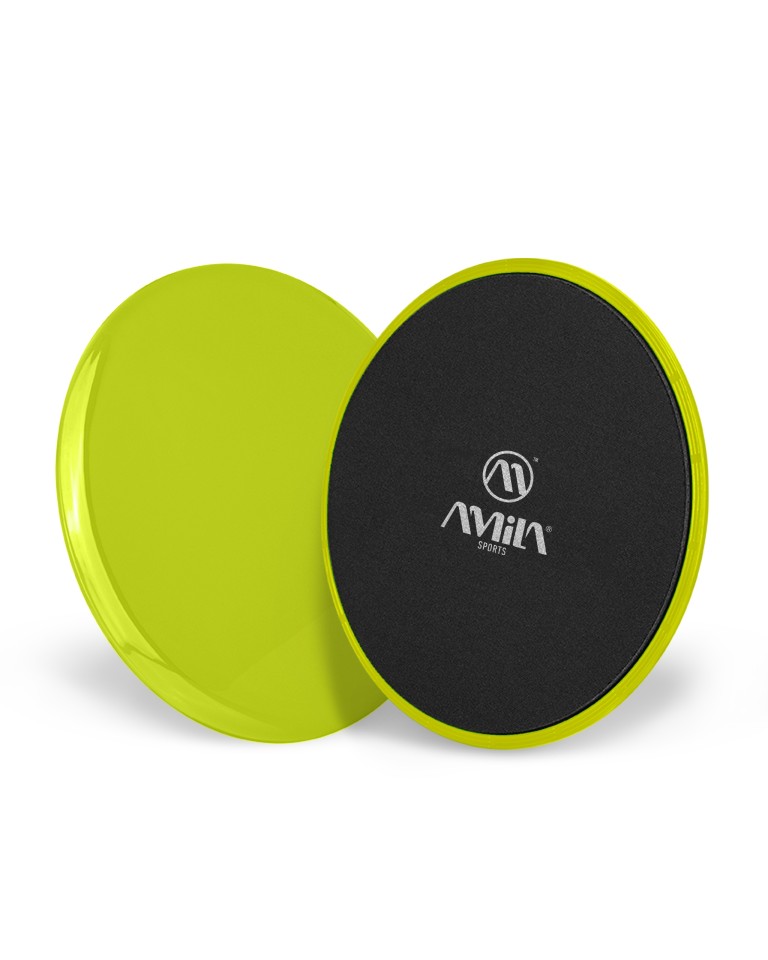 Δίσκοι Ολίσθησης Amila Gliding Pads Lime 95954