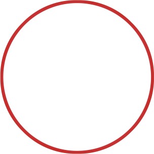 Χούλα-Χουπ 70cm - Φ19mm - 260gr, Κόκκινο, Amila 48157