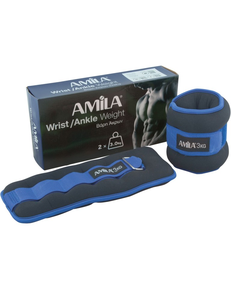 Βάρη Άκρων Nylon 2x3,00kg Amila 94955