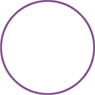 Χούλα-Χουπ 70cm - Φ19mm - 260gr, Μωβ Amila 48027