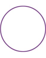 Χούλα-Χουπ 70cm - Φ19mm - 260gr, Μωβ Amila 48027