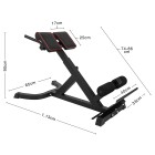 Πάγκος Γυμναστικής Ραχιαίων Amila BE600 43906