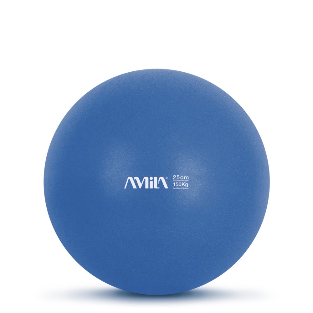 Μπάλα Γυμναστικής Amila Pilates Ball 25cm Μπλέ Bulk 48435