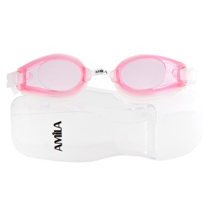 Παιδικά Γυαλιά Κολύμβησης Amila 1300AF Ροζ 47137