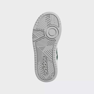 Παιδικά Παπούτσια Adidas Hoops 3.0 CF IG3830 Λευκό-Πράσινο