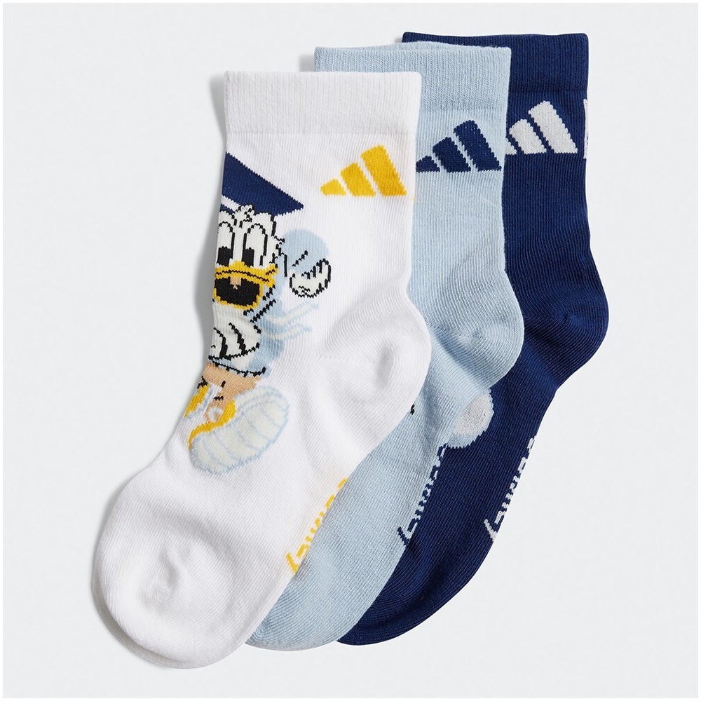 Παιδικές Κάλτσες Adidas Performance Disney Mickey Mouse 3 Ζευγάρια JG5807