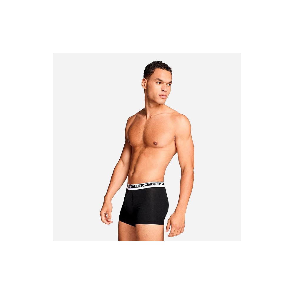 Ανδρικό Μποξεράκι Puma Men Everyday Multi Logo Boxer 2P 701226392-001