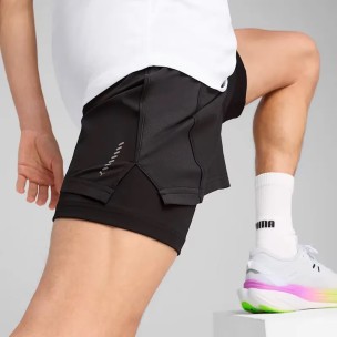 Ανδρική Βερμούδα Puma M Run Velocity 2 in 1 Short 526611-01