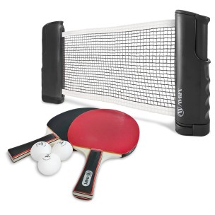 Σετ Ping Pong Amila (2 ρακέτες + 3 μπαλάκια + δίχτυ) 42605