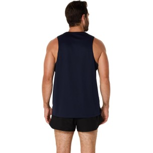 Ανδρική Μπλούζα -T-shirt Asics Core Singlet M 2011D223-400