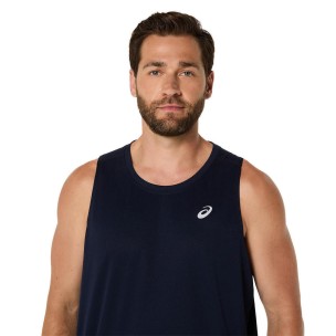 Ανδρική Μπλούζα -T-shirt Asics Core Singlet M 2011D223-400