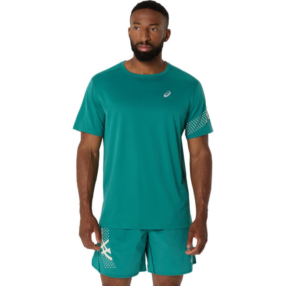 Ανδρική Μπλούζα -T-shirt Asics Icon SS Top 2011D239-300