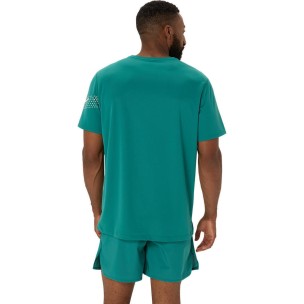 Ανδρική Μπλούζα -T-shirt Asics Icon SS Top 2011D239-300